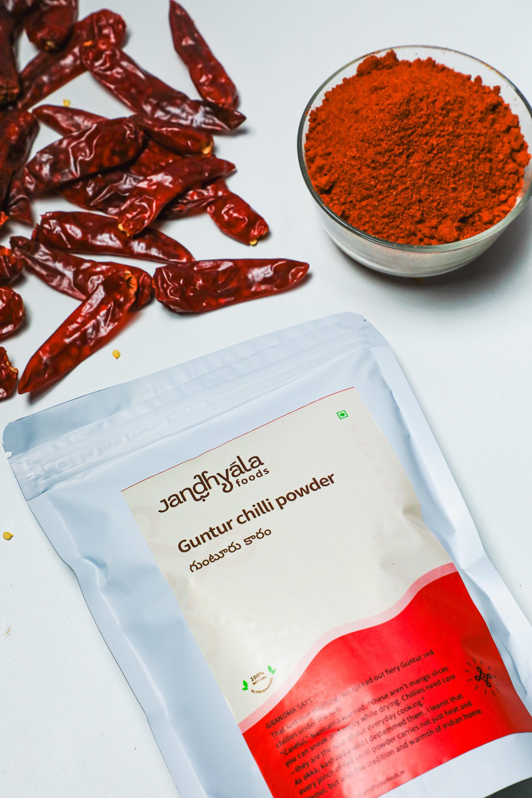 Guntur chilli powder